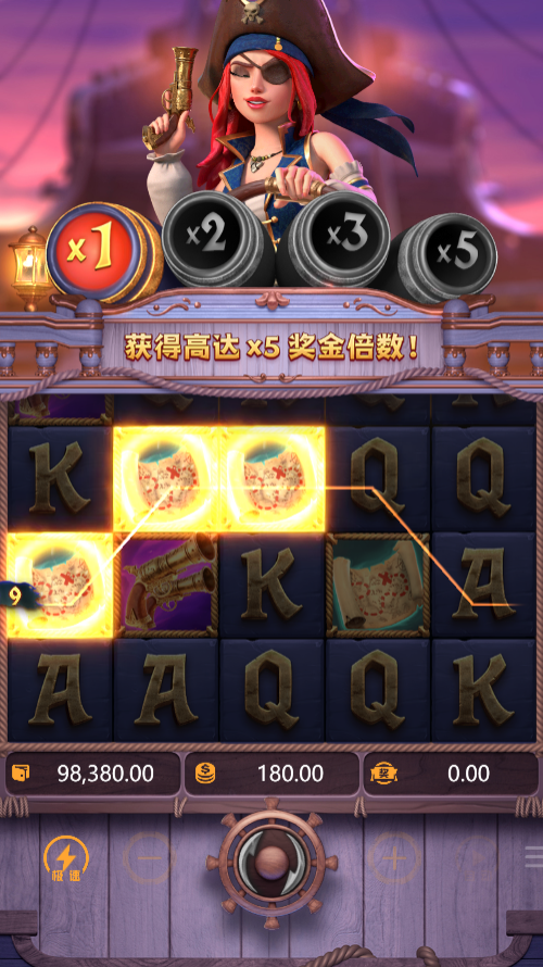 试玩赏金女王模拟器普通旋转爆奖画面