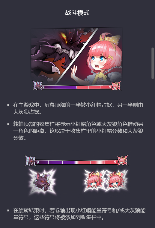 PG电子逆袭的小红帽斗模式说明图