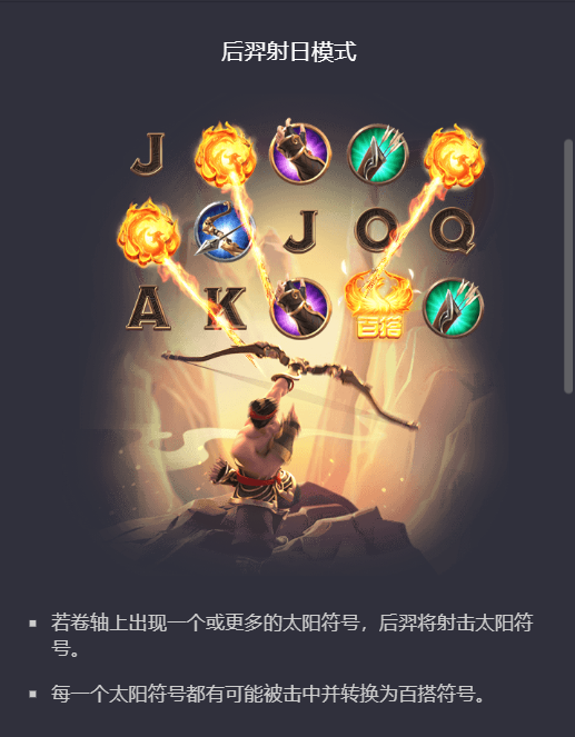 PG电子后羿射日 - 后羿射日模式玩法说明图