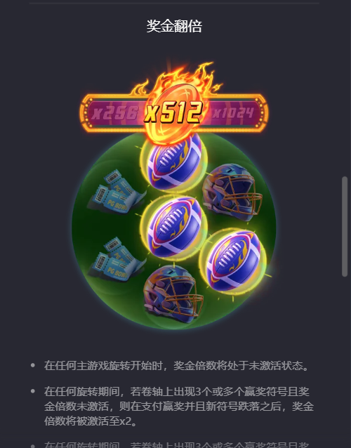 橄敢赢的奖金翻倍模式说明图
