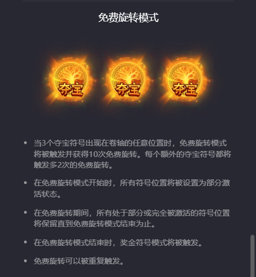 PG电子雷神之怒免费旋转模式说明图